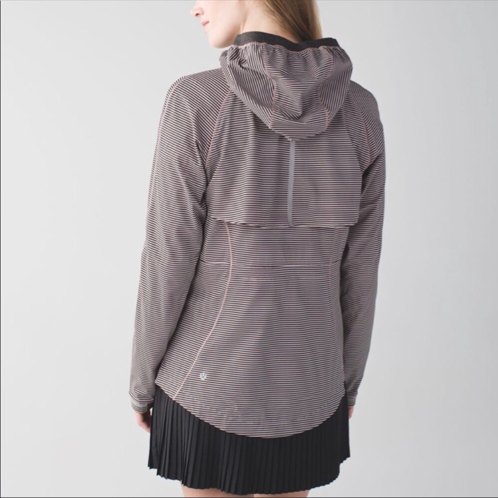 Lululemon Go The Distance Jacket Mink Berry Black